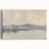 Modern Wall Art - Fog Over a Pond by Zolo Palugyay