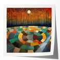 Abstract strokes wall art print featuring vibrant colors and dynamic brushwork, perfect for modern home decor. Ideal for art enthusiasts seeking unique decor pieces.