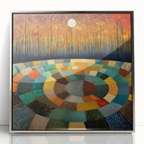 Framed abstract wall art featuring elegant silver strokes on a textured surface, ideal for modern decor. Perfect for enhancing living spaces and offices.