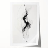 Abstract wall art print featuring vibrant, multicolored strokes against a neutral background, showcasing modern artistic design ideal for contemporary decor. This rolled print is perfect for adding a pop of color and creativity to any living space.