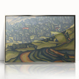 Modern Wall Art - Country Landscape by Konštantín Bauer