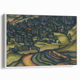 Modern Wall Art - Country Landscape by Konštantín Bauer