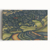 Modern Wall Art - Country Landscape by Konštantín Bauer