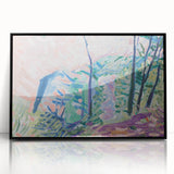 Modern Wall Art - Forest by Lake Bagsværd by Niels Larsen Stevns