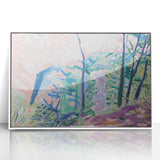 Modern Wall Art - Forest by Lake Bagsværd by Niels Larsen Stevns