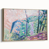 Modern Wall Art - Forest by Lake Bagsværd by Niels Larsen Stevns