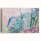 Modern Wall Art - Forest by Lake Bagsværd by Niels Larsen Stevns