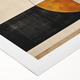 Abstract strokes wall art design on rolled canvas showcasing vibrant colors and dynamic shapes. Perfect for modern home decor, delivering an artistic flair.