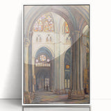 Modern Wall Art - Toledo Cathedral | Vibrant Architectural Masterpiece