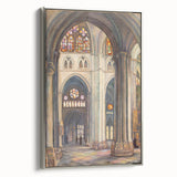 Modern Wall Art - Toledo Cathedral | Vibrant Architectural Masterpiece