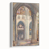 Modern Wall Art - Toledo Cathedral | Vibrant Architectural Masterpiece
