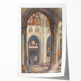 Modern Wall Art - Toledo Cathedral | Vibrant Architectural Masterpiece