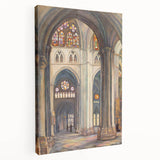 Modern Wall Art - Toledo Cathedral | Vibrant Architectural Masterpiece
