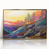 Framed abstract wall art featuring gold and black strokes on a white background, ideal for modern decor. Perfect for adding elegance to living spaces or offices.