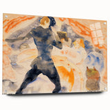 Modern Wall Art - The Girl with the Golden Eyes by Charles Demuth