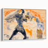 Modern Wall Art - The Girl with the Golden Eyes by Charles Demuth