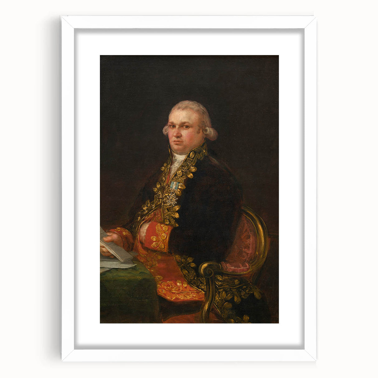 Francisco Goya's Don Antonio Noriega - Famous Romantic Era Art