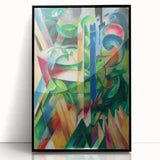 Expressionist Art: The Little Mountain Goats by Franz Marc Print