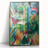 Expressionist Art: The Little Mountain Goats by Franz Marc Print