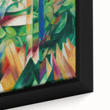 Expressionist Art: The Little Mountain Goats by Franz Marc Print