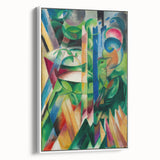 Expressionist Art: The Little Mountain Goats by Franz Marc Print