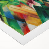 Expressionist Art: The Little Mountain Goats by Franz Marc Print