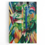Expressionist Art: The Little Mountain Goats by Franz Marc Print