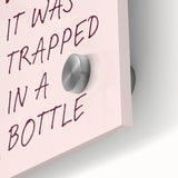 Large abstract wall art in mid-century modernist style, featuring vibrant colors on acrylic glass, ideal for dining room art.