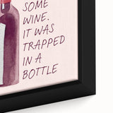 Extra large framed canvas featuring a close-up of colorful, textured food and drink items on a black background.