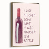 Framed canvas featuring a vintage poster of a black and white landscape, ideal for bedroom wall art.