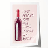 Extra large rolled print featuring a floral design in pastel shades, ideal for dining room wall art.