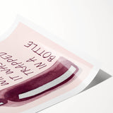 Extra large wall art featuring line art flowers in black on white, ideal for large living room decor, rolled print format.