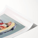 Extra large wall art featuring line art flowers in black on white, rolled print format, suitable for large living room decor.