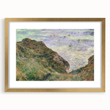 Claude Monet's View Over the Sea - Impressionist Coastal Landscape Art