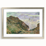 Claude Monet's View Over the Sea - Impressionist Coastal Landscape Art