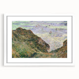 Claude Monet's View Over the Sea - Impressionist Coastal Landscape Art