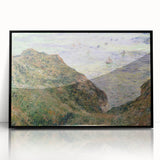Claude Monet's View Over the Sea - Impressionist Coastal Landscape Art