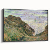 Claude Monet's View Over the Sea - Impressionist Coastal Landscape Art