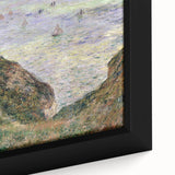Claude Monet's View Over the Sea - Impressionist Coastal Landscape Art