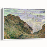 Claude Monet's View Over the Sea - Impressionist Coastal Landscape Art