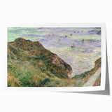 Claude Monet's View Over the Sea - Impressionist Coastal Landscape Art