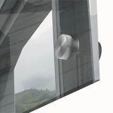 Close-up of a vibrant landscape bridge design on acrylic glass, showcasing intricate details and colors that enhance modern home decor aesthetics. Ideal for art enthusiasts and stylish interiors.