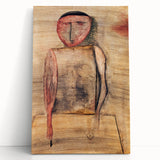 Modern Wall Art of Abstract Figure - Subtle Earthy Contemporary Art Print
