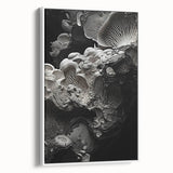 Vintage poster art featuring colorful abstract design on extra large framed canvas, suitable for living room decor.