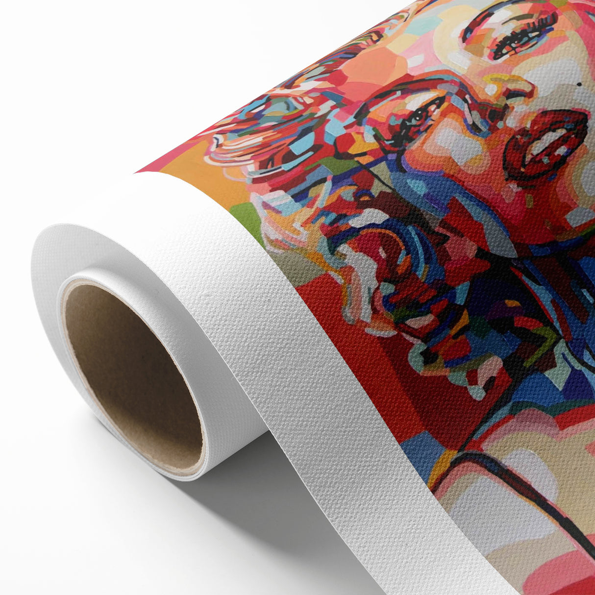 Vibrant Pop Art Wall Art – Colorful Monroe Canvas Print