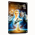Retro Wall Art - The Neverending Story Movie Poster - 80s Fantasy Art