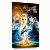 Retro Wall Art - The Neverending Story Movie Poster - 80s Fantasy Art