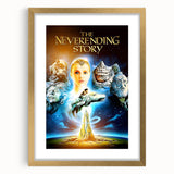 Retro Wall Art - The Neverending Story Movie Poster - 80s Fantasy Art