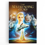 Retro Wall Art - The Neverending Story Movie Poster - 80s Fantasy Art