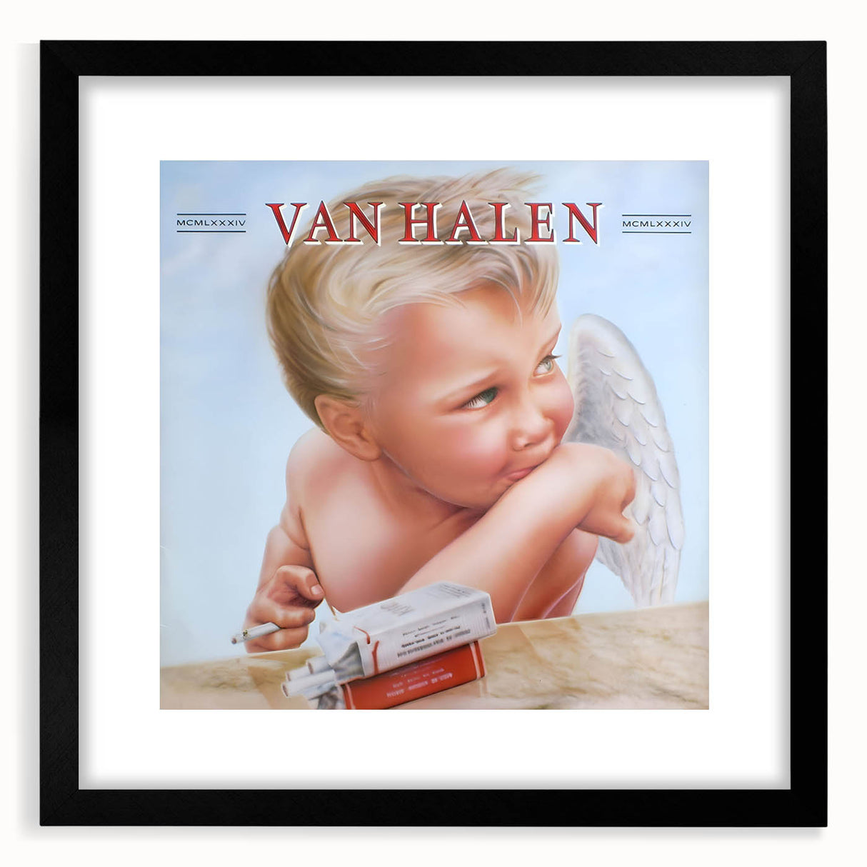 Retro Wall Art – Van Halen 1984 Album Cover | Vintage Prints & Poster
